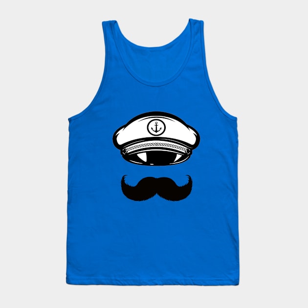 Sea Captain Tank Top by SeaNat1